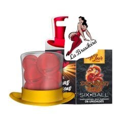 Boules brésiliennes dragonfire soft love(6 unités
