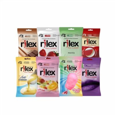 kit de 3 preservatifs lubrifiés- menthe, barbapapa tutti-frutti ou fraise